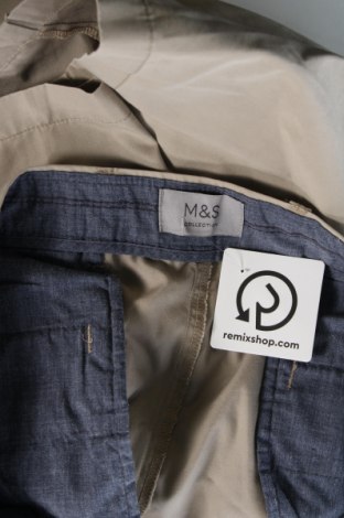 Pantaloni scurți de bărbați Marks & Spencer, Mărime L, Culoare Bej, Preț 27,99 Lei