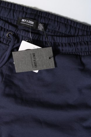 Pantaloni scurți de bărbați Only & Sons, Mărime L, Culoare Albastru, Preț 131,58 Lei