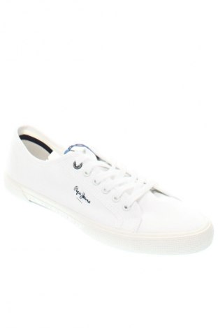 Herrenschuhe Pepe Jeans, Größe 45, Farbe Weiß, Preis 31,99 €