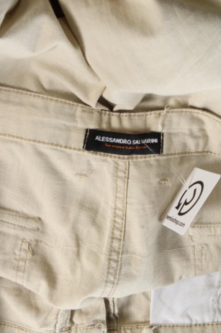 Herrenhose Alessandro Salvarini, Größe XL, Farbe Beige, Preis € 13,99