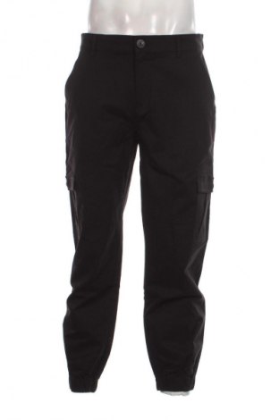 Ανδρικό παντελόνι Dan Fox X About You, Μέγεθος L, Χρώμα Μαύρο, Τιμή 23,97 €
