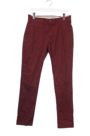 Pantaloni de bărbați H&M L.O.G.G., Mărime S, Culoare Roșu, Preț 37,60 Lei