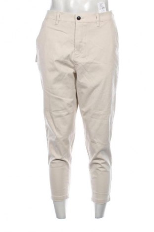Мъжки панталон Jack & Jones, Размер L, Цвят Екрю, Цена 44,55 лв.