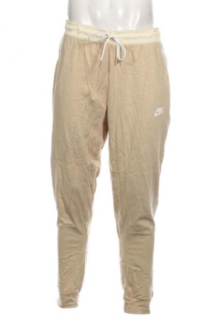 Мъжки панталон Nike, Размер XL, Цвят Бежов, Цена 52,25 лв.