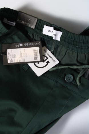 Herrenhose Only & Sons, Größe L, Farbe Grün, Preis € 13,49