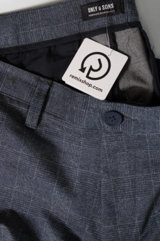 Pantaloni de bărbați Only & Sons, Mărime L, Culoare Albastru, Preț 89,99 Lei