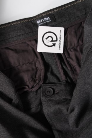 Herrenhose Only & Sons, Größe L, Farbe Grau, Preis € 13,99