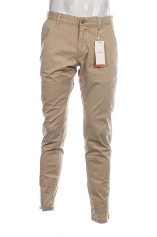 Herrenhose S.Oliver, Größe L, Farbe Beige, Preis € 47,94