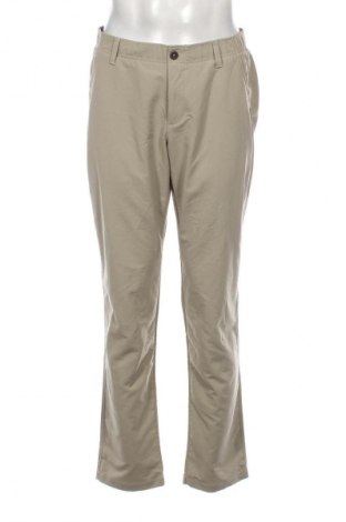 Pantaloni de bărbați Under Armour, Mărime L, Culoare Bej, Preț 171,87 Lei