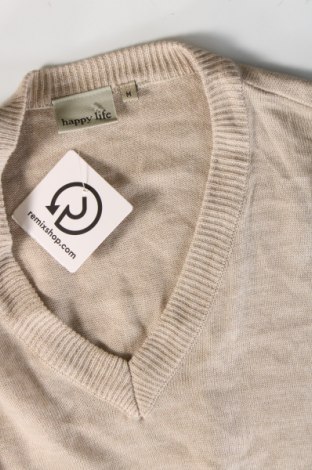 Herrenpullover, Größe M, Farbe Beige, Preis 7,49 €