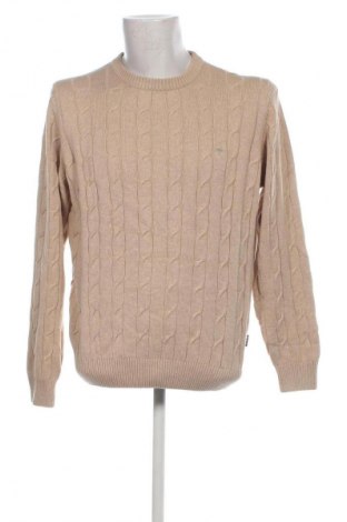 Herrenpullover, Größe L, Farbe Beige, Preis € 6,49