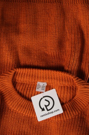 Herrenpullover, Größe M, Farbe Orange, Preis € 7,49