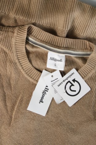 Herrenpullover All Good, Größe L, Farbe Beige, Preis € 38,99