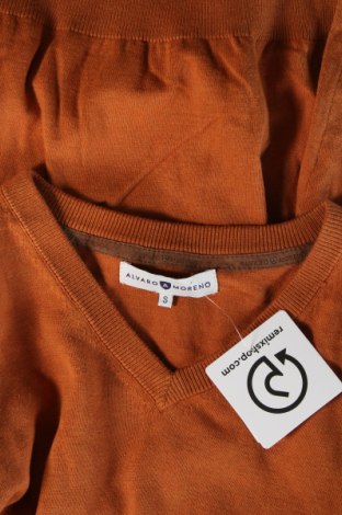 Herrenpullover Alvaro Moreno, Größe S, Farbe Orange, Preis € 9,79