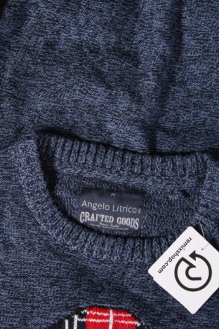 Herrenpullover Angelo Litrico, Größe M, Farbe Blau, Preis € 8,49