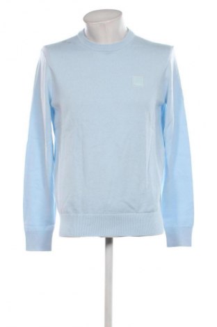 Herrenpullover BOSS, Größe L, Farbe Blau, Preis 91,65 €