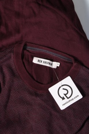 Herrenpullover Ben Sherman, Größe M, Farbe Rot, Preis € 19,99