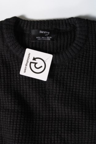 Męski sweter Bershka, Rozmiar M, Kolor Czarny, Cena 32,99 zł