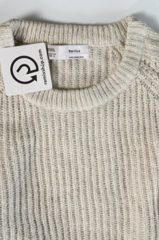 Męski sweter Bershka, Rozmiar L, Kolor ecru, Cena 41,99 zł