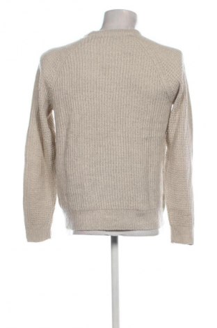 Herrenpullover Bershka, Größe L, Farbe Ecru, Preis 9,49 €