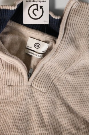 Herrenpullover C&A, Größe XXL, Farbe Beige, Preis 9,49 €