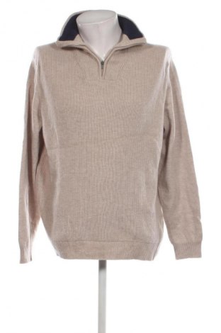 Herrenpullover C&A, Größe XXL, Farbe Beige, Preis 9,49 €