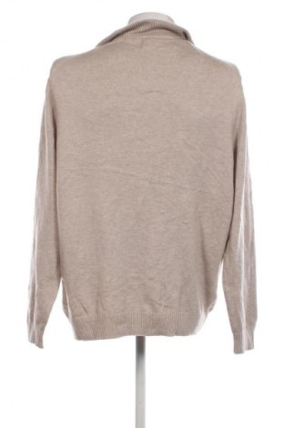 Herrenpullover C&A, Größe XXL, Farbe Beige, Preis 9,49 €