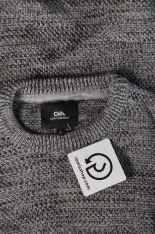 Herrenpullover Clockhouse, Größe S, Farbe Grau, Preis 5,49 €