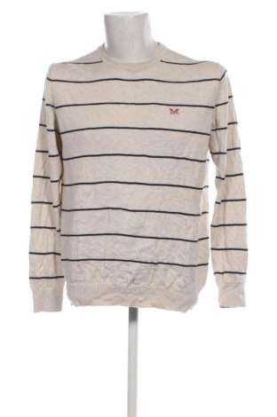 Herrenpullover Crew Clothing Co., Größe L, Farbe Beige, Preis 8,99 €