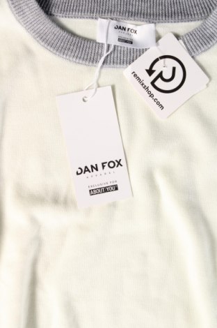 Męski sweter Dan Fox X About You, Rozmiar M, Kolor Biały, Cena 71,99 zł