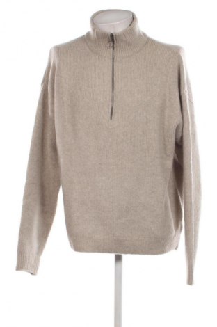 Herrenpullover Dan Fox X About You, Größe L, Farbe Beige, Preis € 13,99