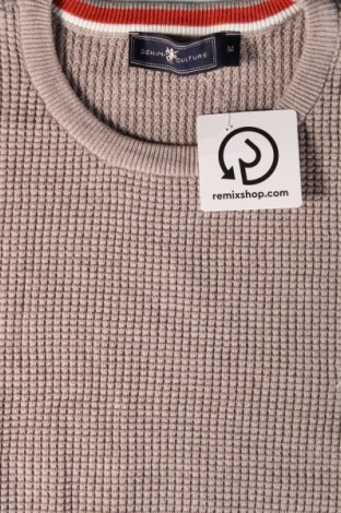 Herrenpullover Denim Culture, Größe M, Farbe Grau, Preis 16,99 €