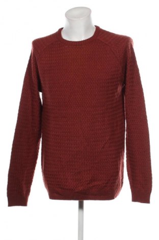 Męski sweter Hampton Republic, Rozmiar XL, Kolor Brązowy, Cena 70,69 zł