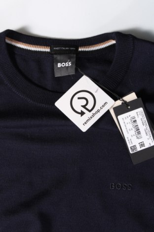 Pulover de bărbați Hugo Boss, Mărime XL, Culoare Albastru, Preț 384,99 Lei