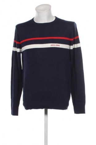 Męski sweter Jack & Jones, Rozmiar L, Kolor Niebieski, Cena 105,99 zł