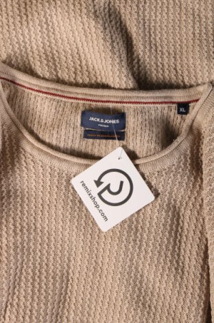 Herrenpullover Jack & Jones PREMIUM, Größe XL, Farbe Beige, Preis € 9,99