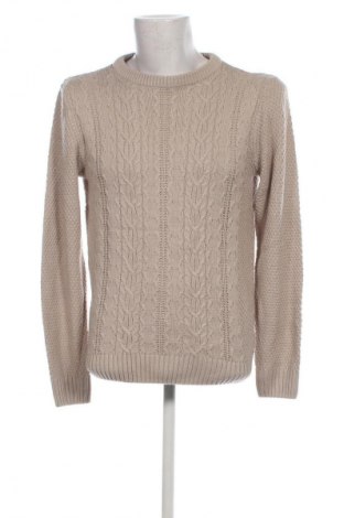 Herrenpullover Jean Pascale, Größe M, Farbe Beige, Preis 7,49 €