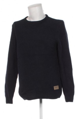 Мъжки пуловер John Baner, Размер L, Цвят Син, Цена 14,50 лв.