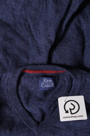 Męski sweter John Cabot, Rozmiar L, Kolor Niebieski, Cena 32,99 zł