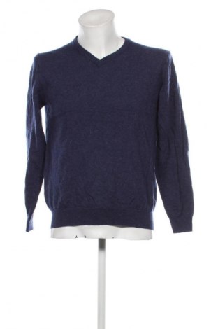 Herrenpullover John Cabot, Größe L, Farbe Blau, Preis 9,49 €