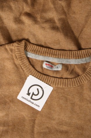 Herrenpullover Lefties, Größe L, Farbe Beige, Preis 8,49 €