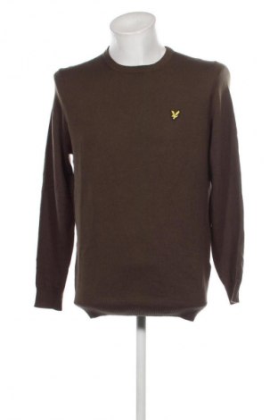 Pulover de bărbați Lyle & Scott, Mărime L, Culoare Verde, Preț 322,37 Lei