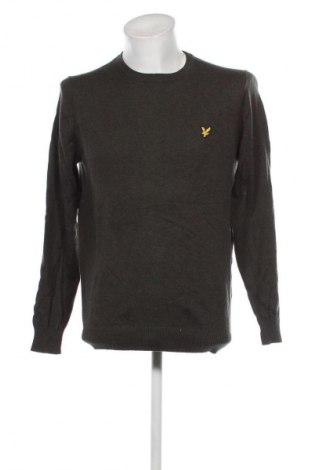 Herrenpullover Lyle & Scott, Größe L, Farbe Grün, Preis 21,99 €