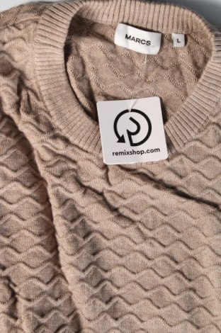 Herrenpullover Marcs, Größe L, Farbe Beige, Preis € 9,29