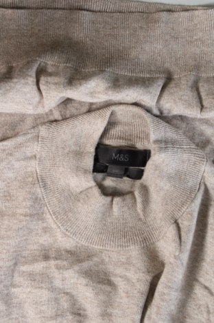 Herrenpullover Marks & Spencer, Größe L, Farbe Beige, Preis 8,99 €