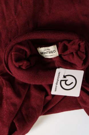 Herrenpullover Montego, Größe L, Farbe Rot, Preis 9,49 €