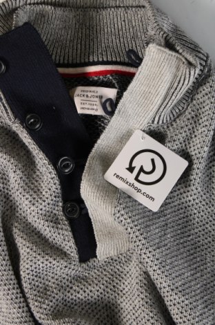 Pánský svetr  Originals By Jack & Jones, Velikost XXL, Barva Šedá, Cena  199,00 Kč