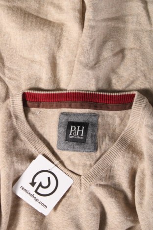 Herrenpullover Pedro Del Hierro, Größe XL, Farbe Beige, Preis 15,49 €