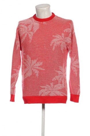 Męski sweter Pull&Bear, Rozmiar M, Kolor Czerwony, Cena 25,99 zł