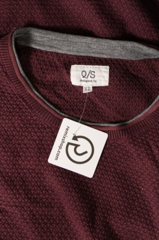 Herrenpullover Q/S by S.Oliver, Größe XL, Farbe Rot, Preis € 6,49